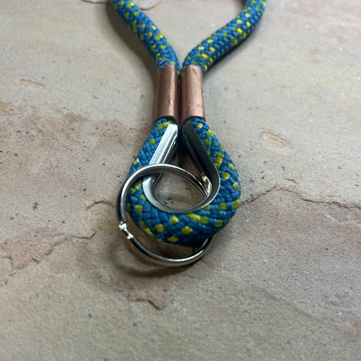 Blue Green Day Wrist Lanyard